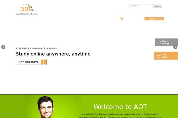 aot.edu.au site used Aot
