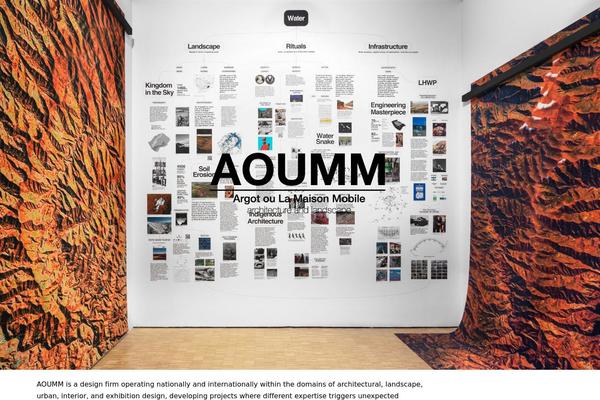 aoumm.com site used Aalto