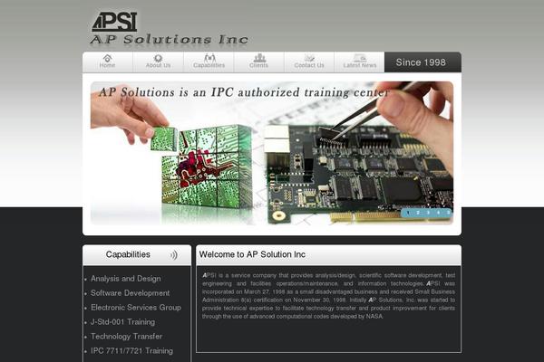 ap-solutions.com site used Apsolutions