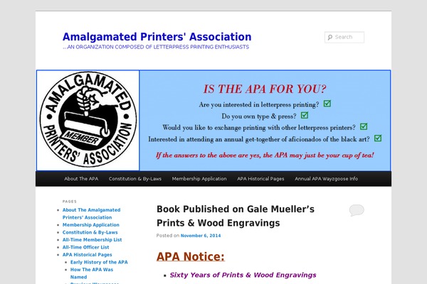 Twenty Eleven theme site design template sample