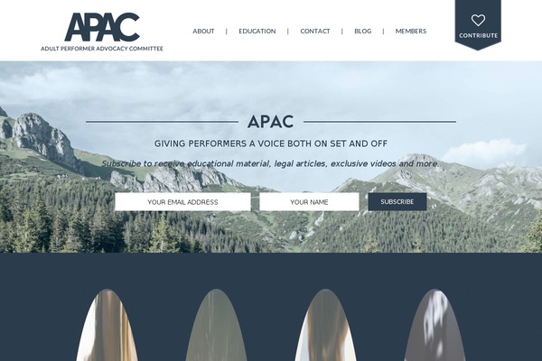 APAC theme websites examples