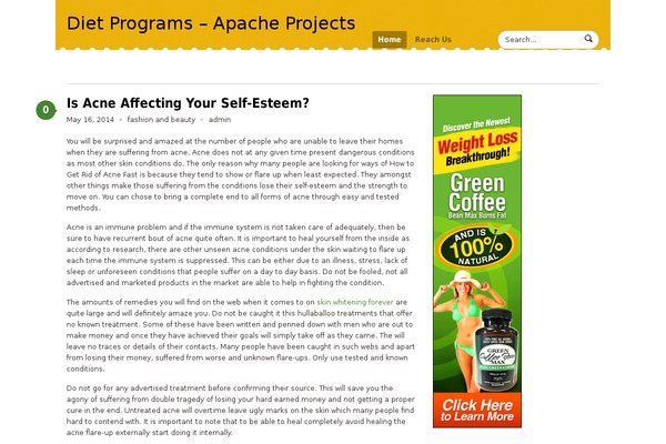 apacheprojects.com site used Merchant122