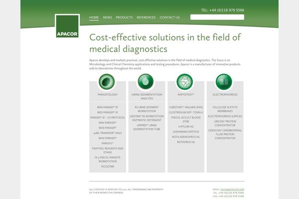 apacor.com site used Apacor2013