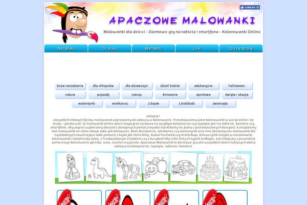 apaczowe-malowanki.pl site used Beebee