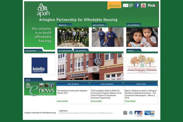 apah.org site used Apah