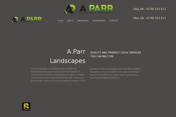 aparrlandscaping.co.uk site used Yoo_chester_wp