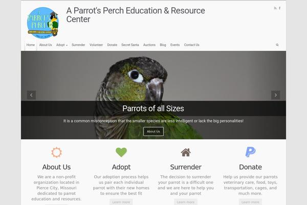 evolve theme site design template sample