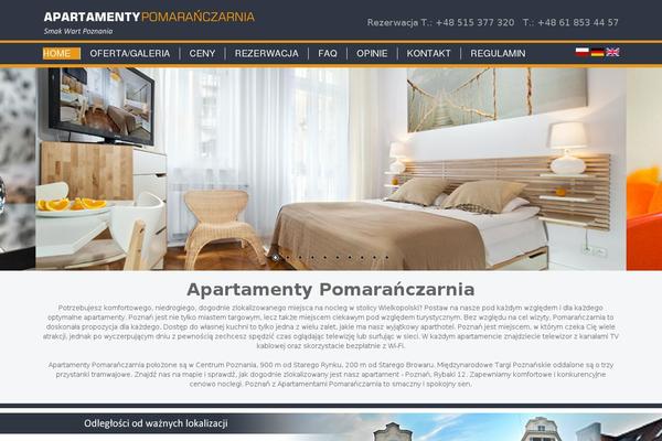 apartamenty-pomaranczarnia.pl site used Pomaranczarnia