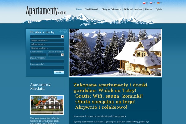 apartamenty.com.pl site used Apartamenty