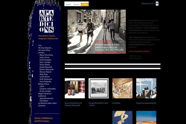 Blanco theme site design template sample