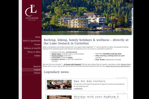 aparthotel-legendaer.com site used Legendaer
