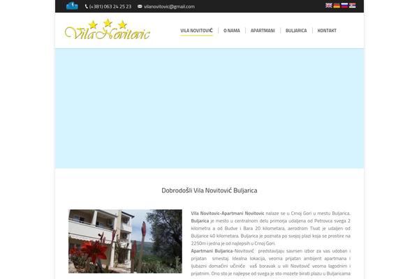 The7 theme site design template sample