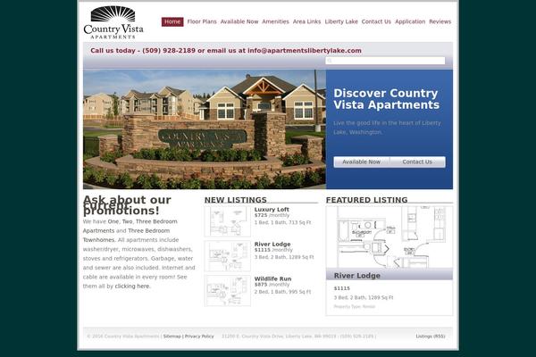 apartmentslibertylake.com site used RealEstate