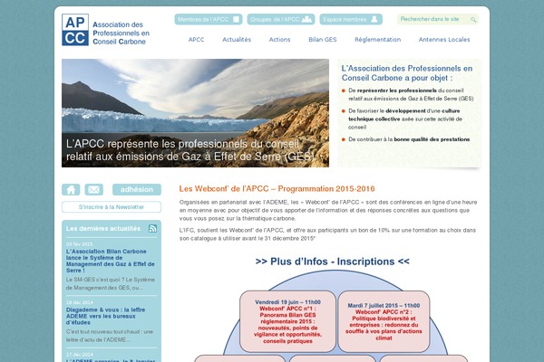 apc-carbone.fr site used Apcc