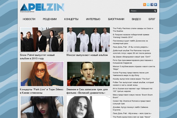 apelzin.ru site used Apelzin