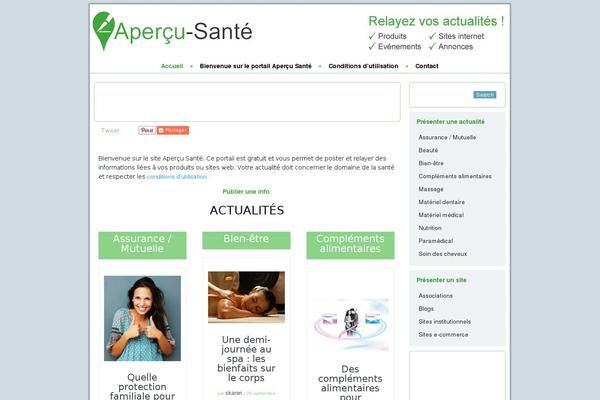 apercu-sante.com site used Apercusante2