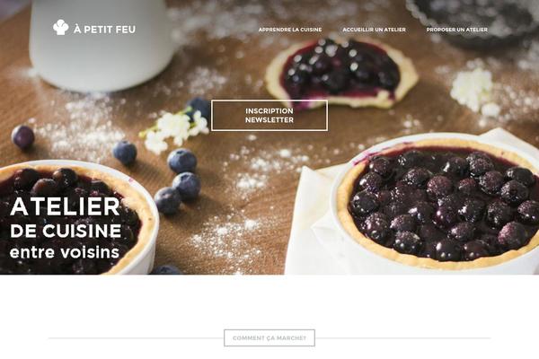 apetitfeu.com site used Marketify
