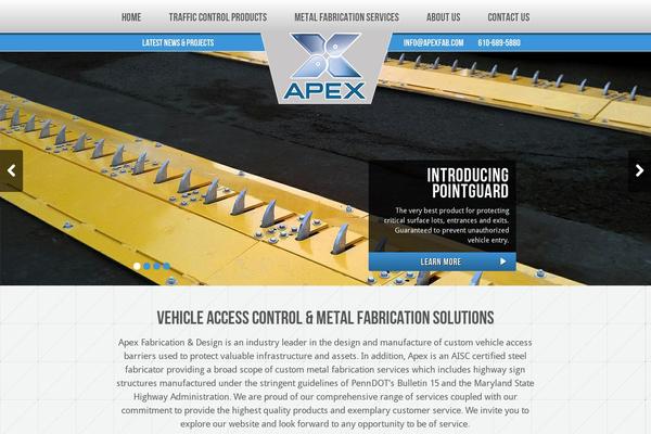 Apex theme site design template sample