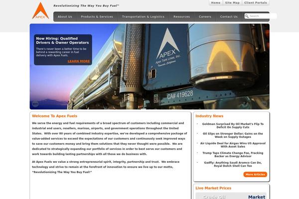 apexfuels.com site used Apex2
