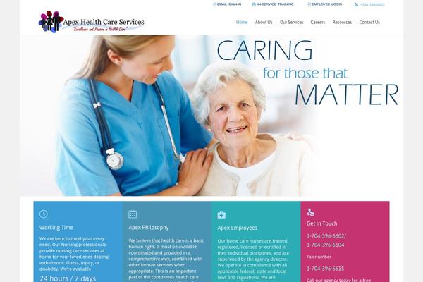 HealthCenter theme site design template sample
