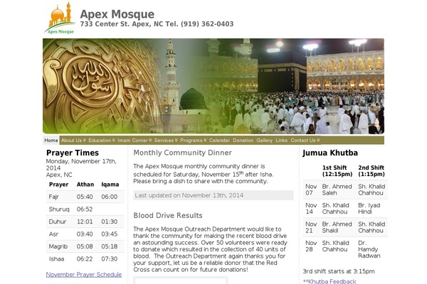 Atahualpa theme site design template sample