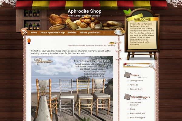 aphroditeshop-sl.com site used Cappuccino
