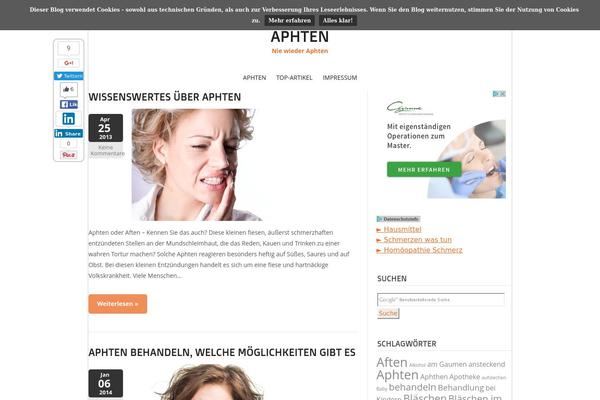 aphten.eu site used Clearfocus