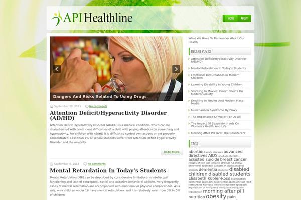 api-healthline.net site used Api