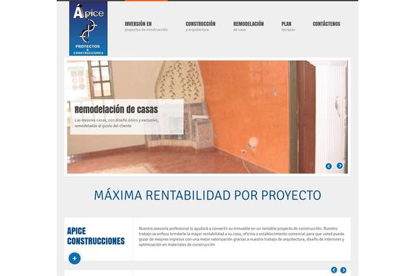 apiceconstrucciones.com site used Apice