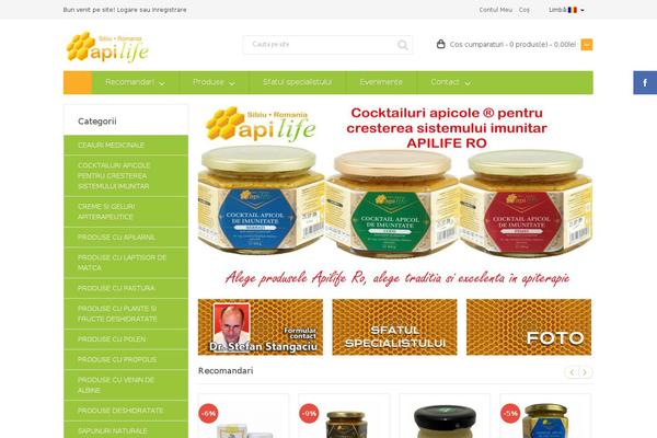 apilife.ro site used Beamstore