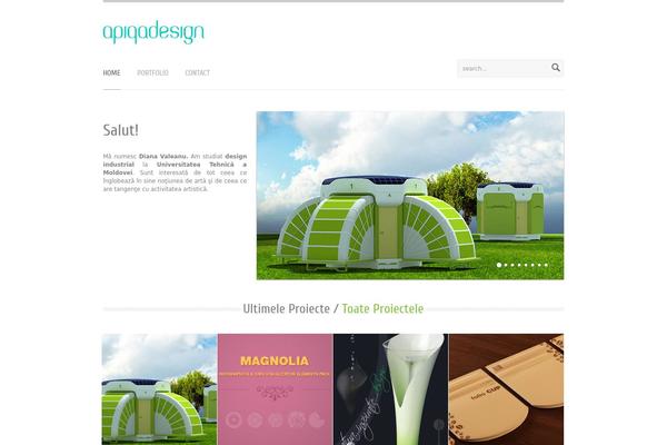 Airwp theme site design template sample