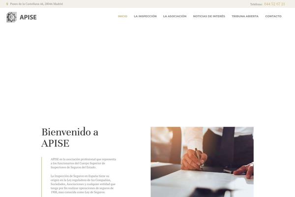 apise.es site used Wizors-investments