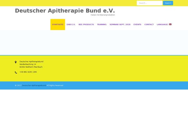 apitherapie.de site used Spirited-pro