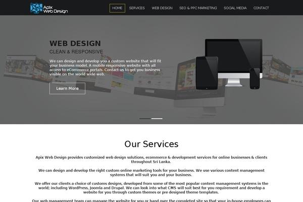 apixwebdesign.com site used Awd
