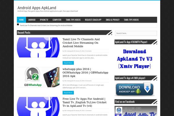 Appyn theme site design template sample