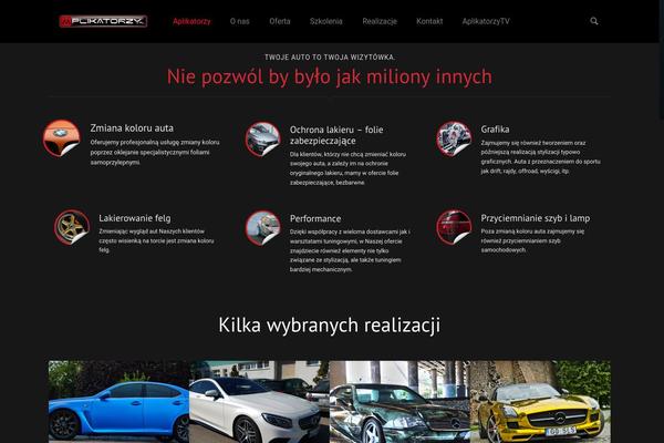 aplikatorzy.pl site used Betheme31