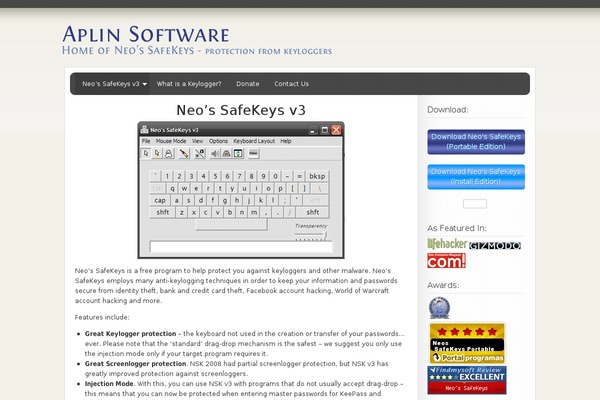 aplin.com.au site used Aplin