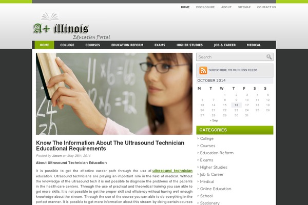 Ieducation theme site design template sample