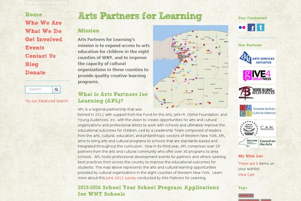 aplwny.org site used Aplwnybootstrap