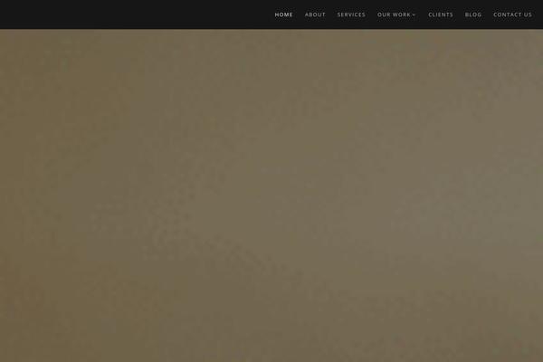 Rhythm theme site design template sample