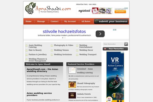Directorypress theme site design template sample