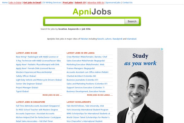 apnijobs.pk site used Apnijobs