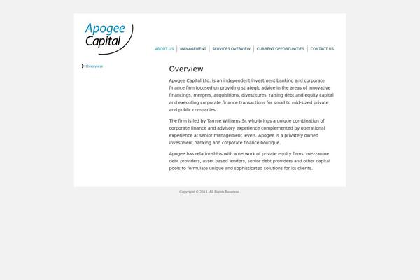 apogeecapitalltd.com site used Apogeecapital3