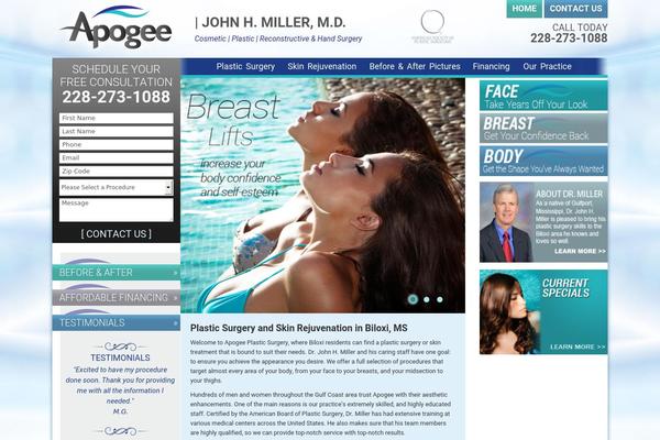 apogeeplasticsurgery.com site used Apogee