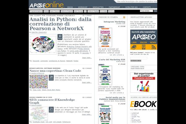 apogeoeditore.com site used Aol