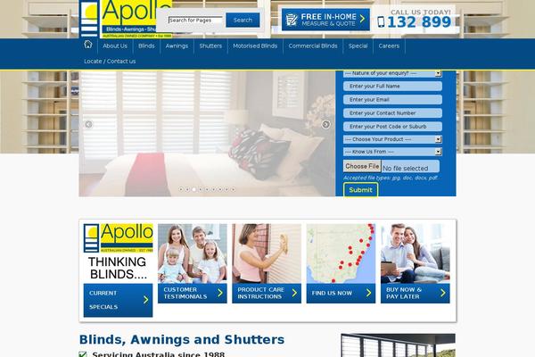 apolloblinds.com.au site used Apolloblinds