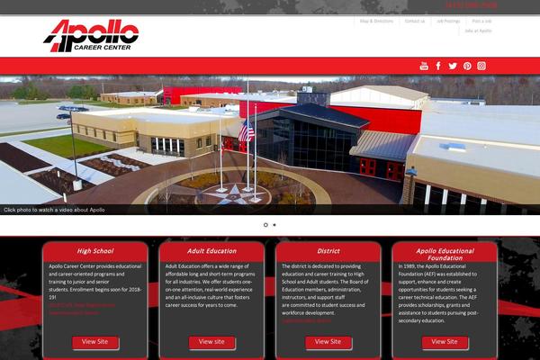 Apollo theme site design template sample