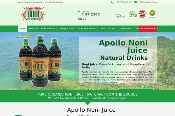 apollononi.com site used Noni
