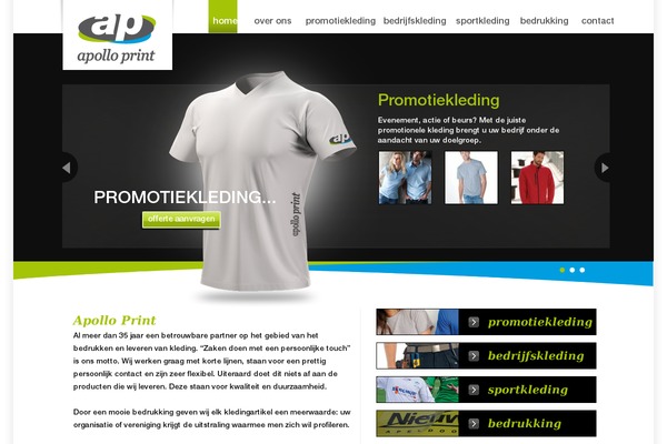 apolloprint.nl site used Apolloprint