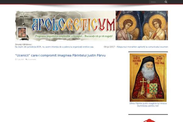 apologeticum.ro site used Apologeticum